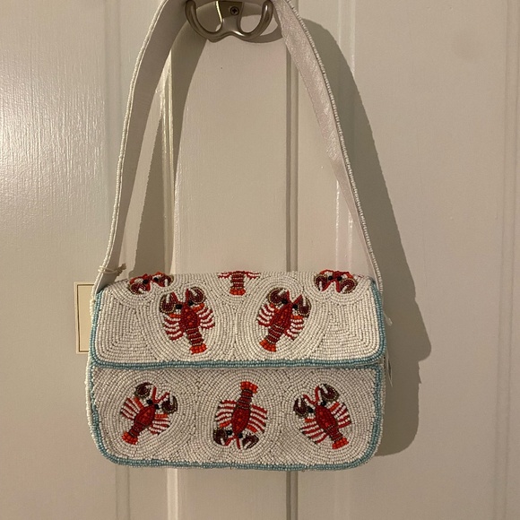 Lobster Beaded Bag - Picture 1 of 5